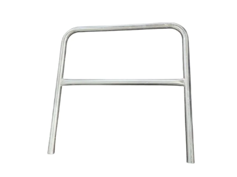U-shaped bicycle rack